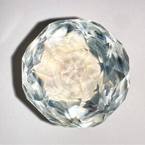 Hunter Read OOAK "Diamond in the Rough" Art Glass Marble